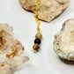 Gold Onyx and Picture Jasper Necklace