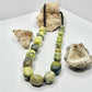 Lemon Chrysoprase Beaded Necklace