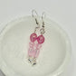 Sterling Silver Resin Heart Earrings
