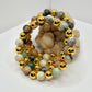 Gold Ocean Jasper Wrap Bracelet