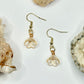 Gold Flower Earrings