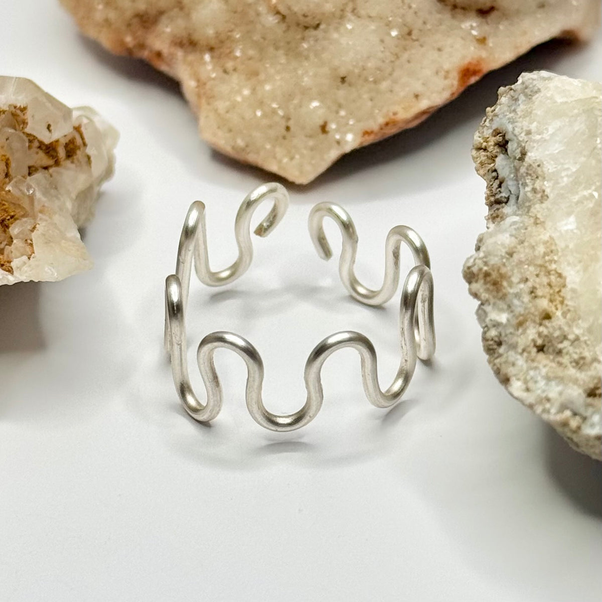 Silver Swirl Ring