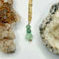 Gold Fluorite and Dyed Calcite Necklace