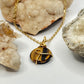Gold Tigers Eye Necklace
