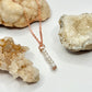 Rose Gold Foe Pearl Necklace