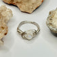 Silver Moonstone Ring