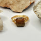 Gold Tigers Eye Ring