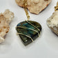 Gold Labradorite Necklace