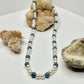 Blue Coral Beaded Necklace