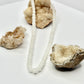 Silver Selenite Beaded Necklace