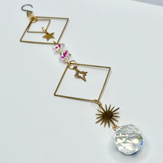 Gold Star Suncatcher