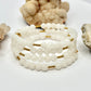 Gold Selenite Wrap Bracelet
