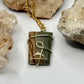 Gold Picture Jasper Necklace