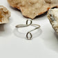 Silver Bypass Ring