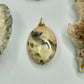 Gold Australian Zebra Jasper Pendant