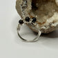 Sterling Silver Gold Sheen Obsidian Ring
