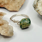 Silver Rainforest Jasper Ring