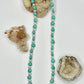 Foe Turquoise and Pearl Beaded Necklace
