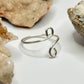 Silver Bypass Ring