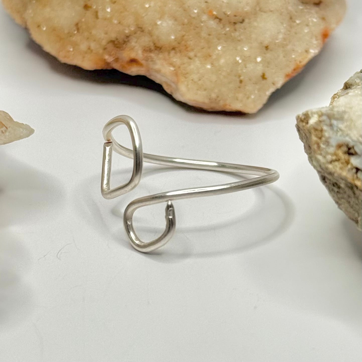 Silver Bypass Ring