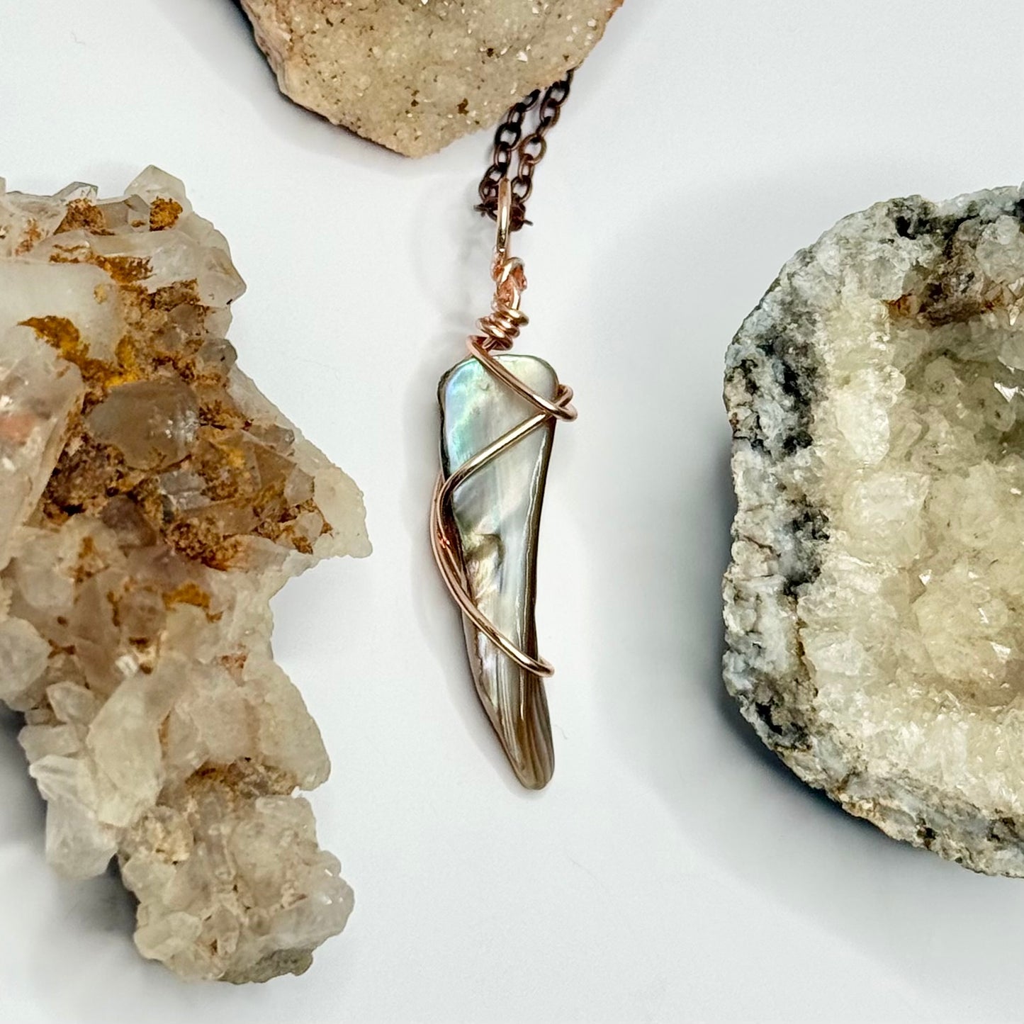Rose Shell Necklace