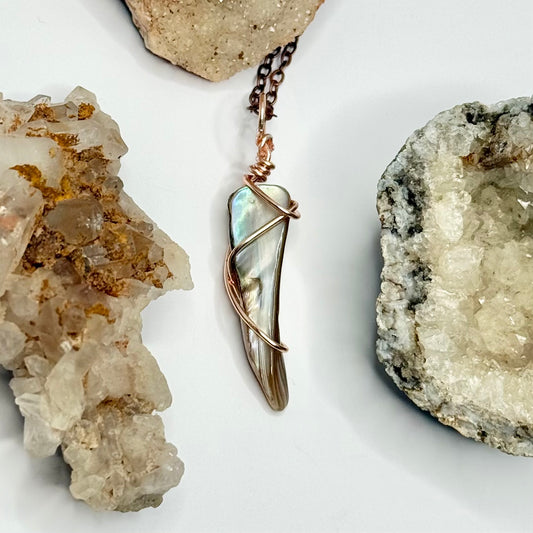 Rose Shell Necklace