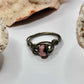 Charcoal Rhodonite Ring