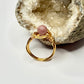 Gold Rhodonite Ring