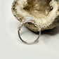 Silver White Jade Ring