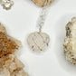 Silver Quartz Heart Necklace