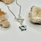 Silver Star Shell Toggle Necklace