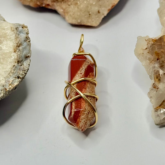 Gold Jasper Pendant