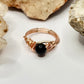 Rose Gold Onyx Ring