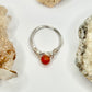 Silver Carnelian Ring