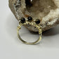 Gold Sheen Obsidian Ring