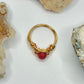 Gold Carnelian Ring