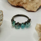 Charcoal Aquamarine Ring