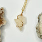 Gold Citrine Lightning Necklace
