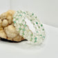 Quartz and White Jade Wrap Bracelet