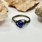 Charcoal Lapis Ring