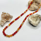 Carnelian Beaded Necklace