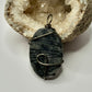 Charcoal Picasso Jasper Pendant