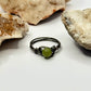 Charcoal Jade Ring