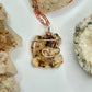 Rose Gold Dendritic Agate Necklace
