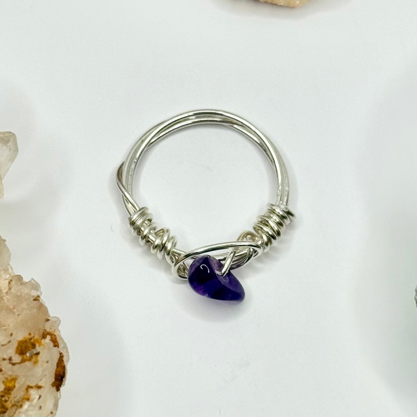 Sterling Amethyst Ring