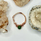 Rose Gold Jade Ring