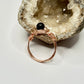 Rose Gold Onyx Ring