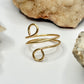 Gold Swirl Ring