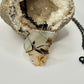 Charcoal Dendritic Agate Necklace