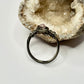 Charcoal Pink Beaded Ring